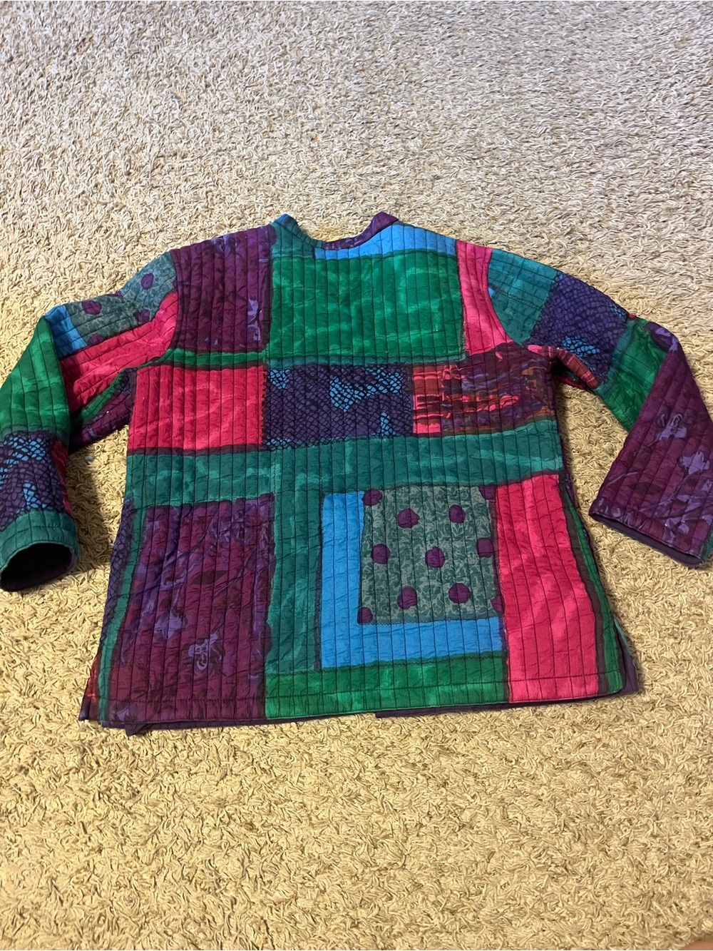 Patchwork Reversible Quilted Jacket - Picture 3 of 8